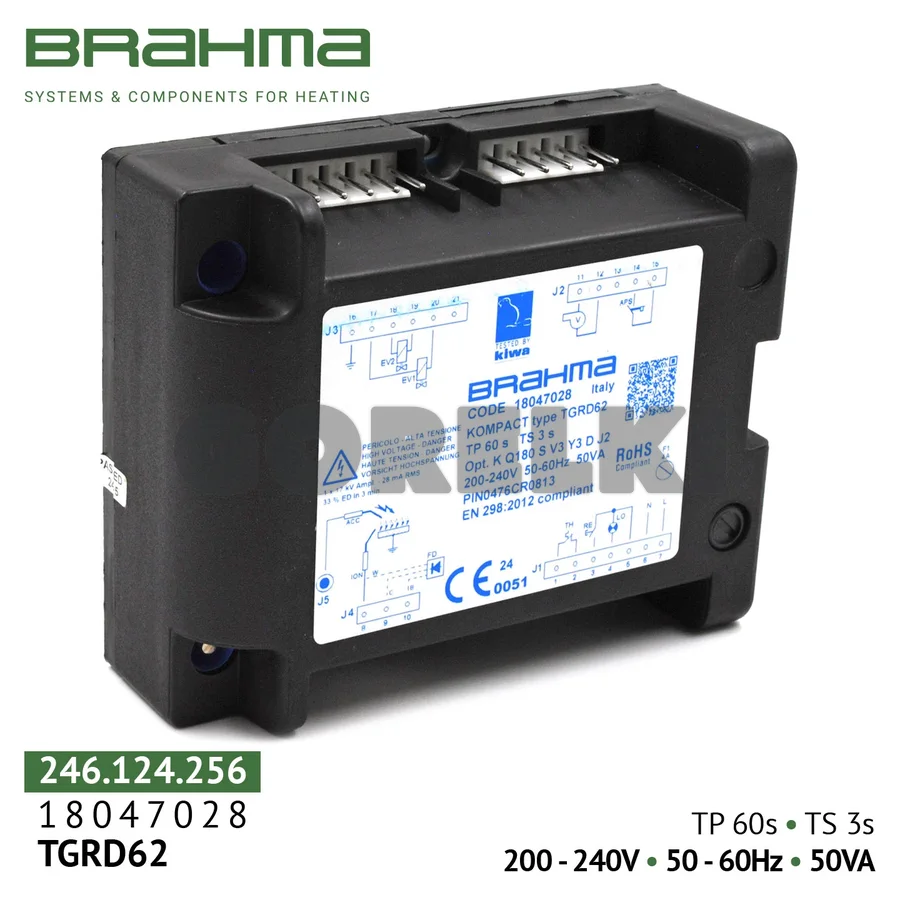 Блок управления Brahma TGRD62 18047028