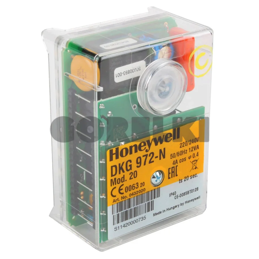 Блок управления Honeywell DKG 972 mod.20