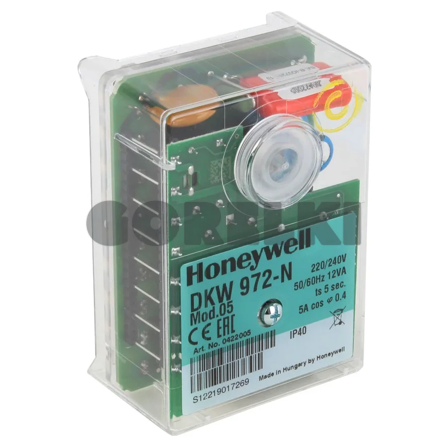 Блок управления Honeywell DKW972-N mod.05 0422005