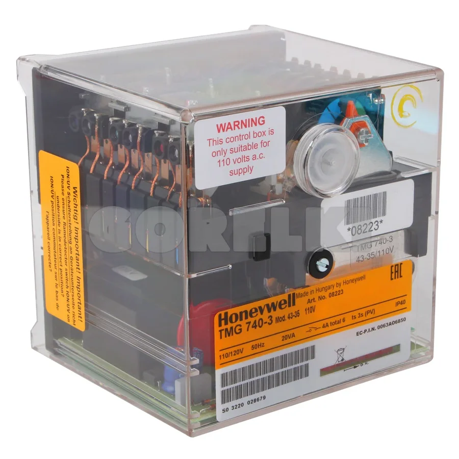 Блок управления Honeywell TMG 740-3 mod.43-35, 110V