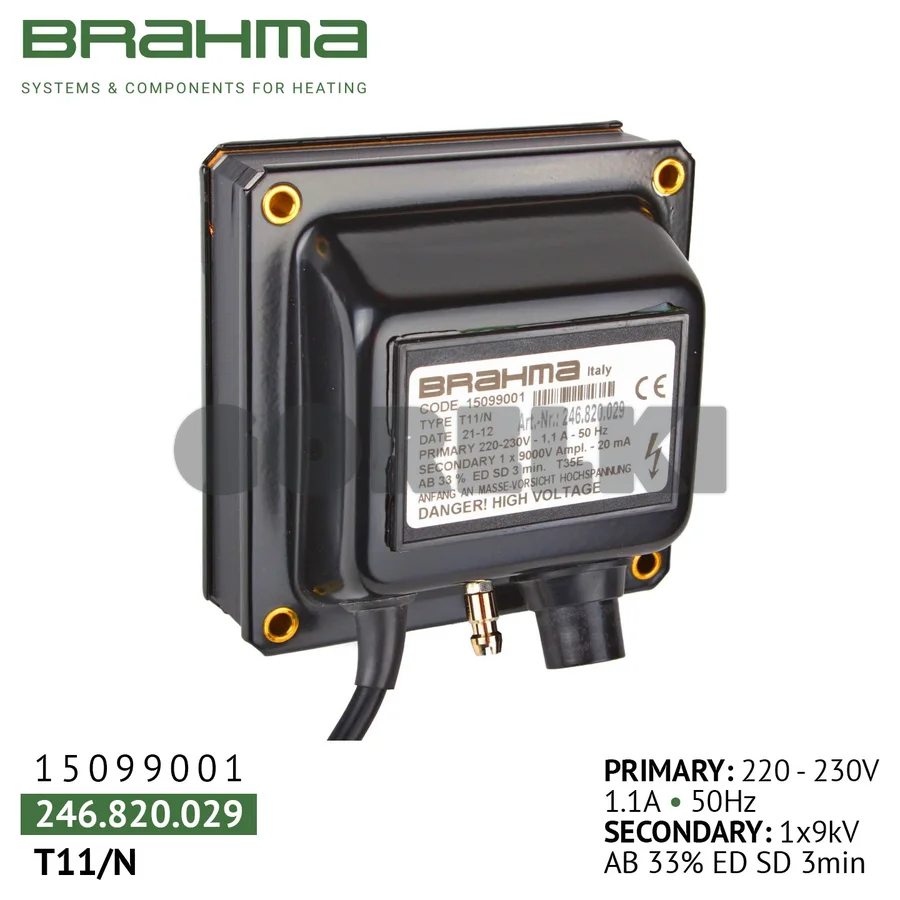 Трансформатор Brahma T11/N 15099001