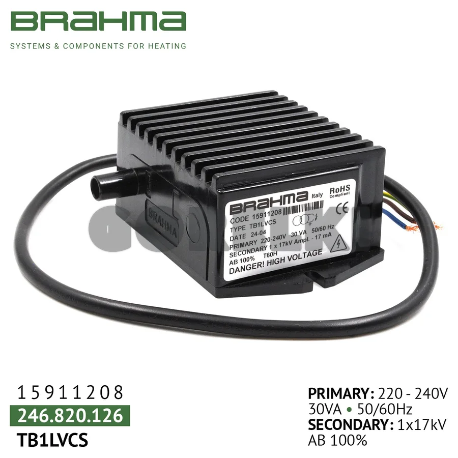 Трансформатор Brahma TB1LVCS 15911208