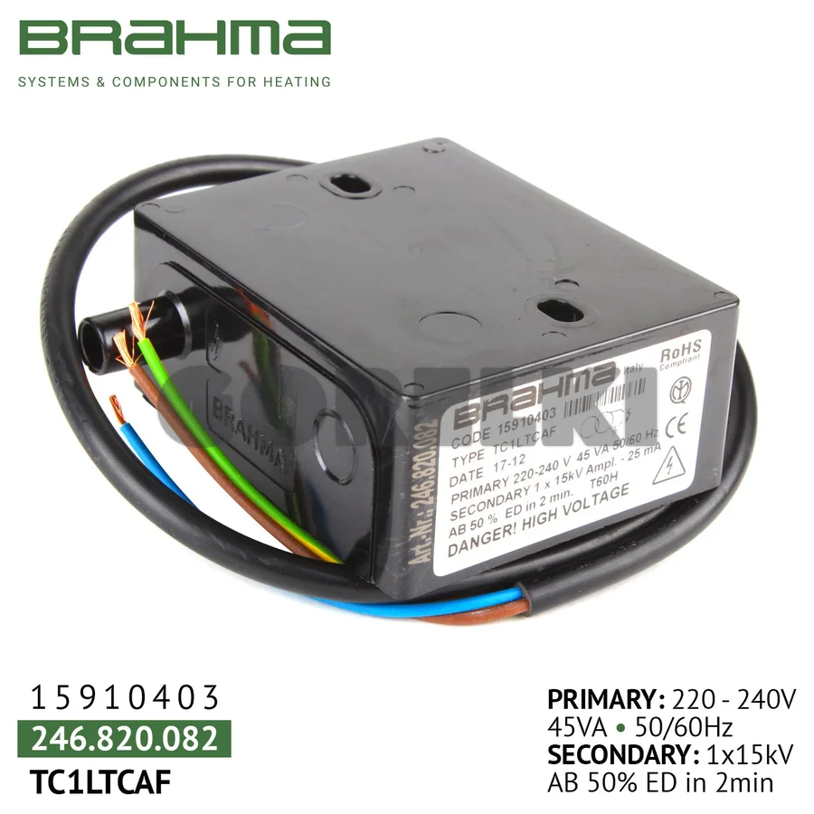 Трансформатор Brahma TC1LTCAF 15910403
