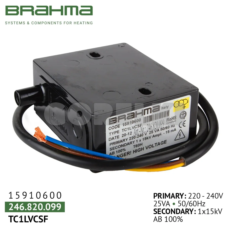 Трансформатор Brahma TC1LVCSF 15910600