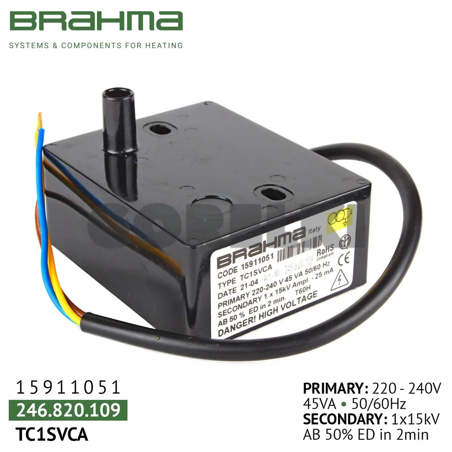 Трансформатор Brahma TC1SVCA 15911051