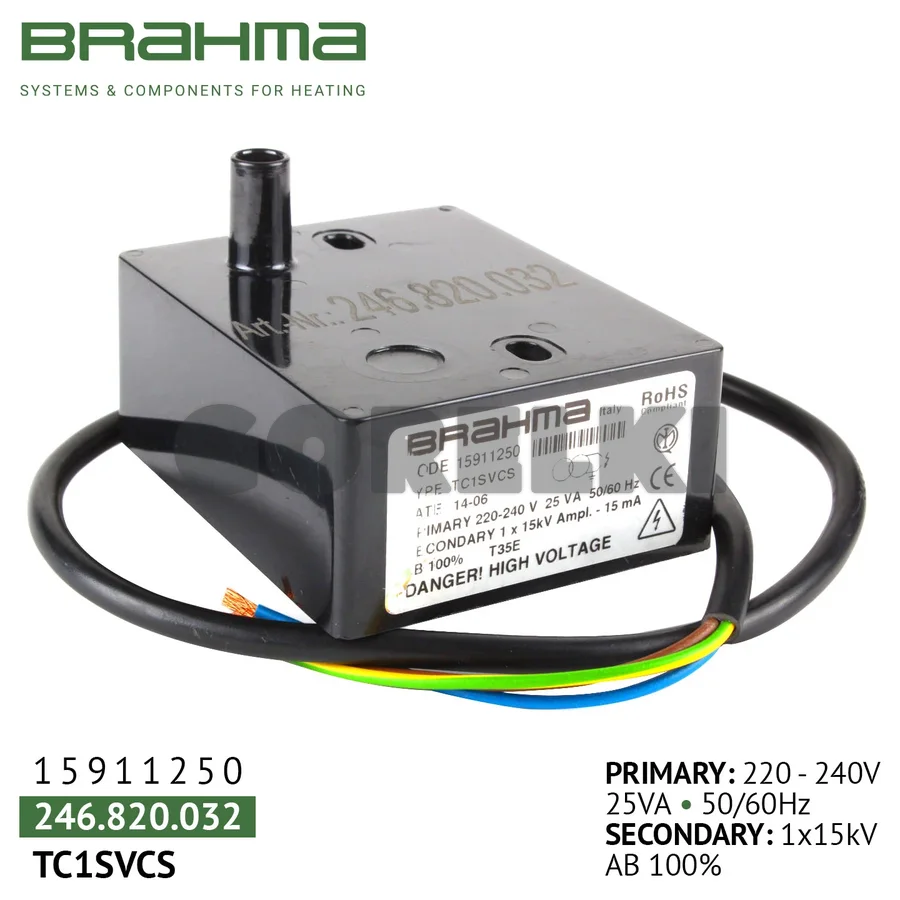 Трансформатор Brahma TC1SVCS 15911250