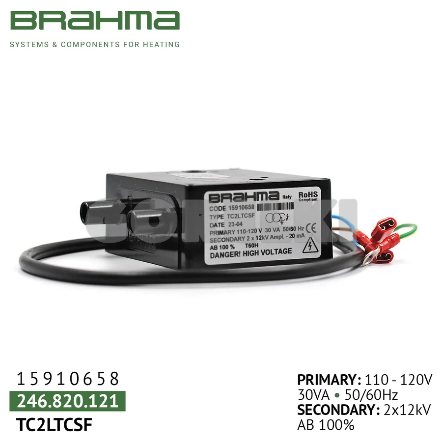 Трансформатор Brahma TC2LTCSF 110-120V 15910658