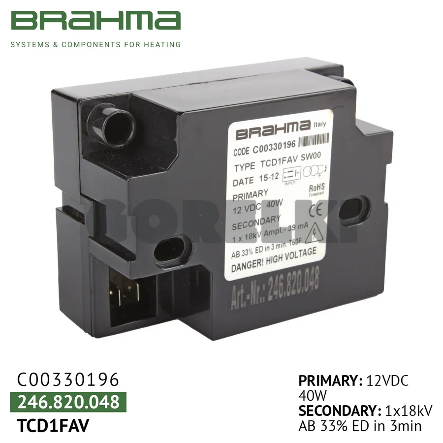 Трансформатор Brahma TCD1FAV C00330196