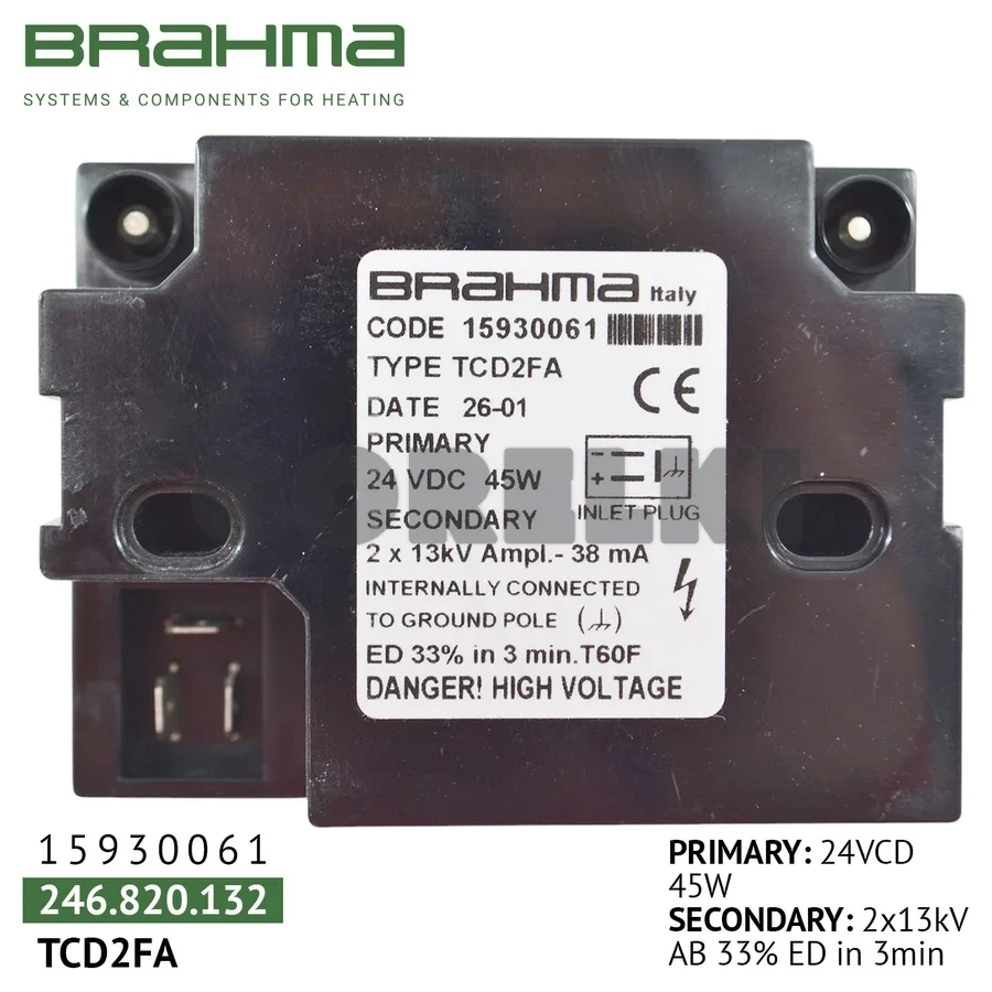 Трансформатор Brahma TCD2FA 15930061