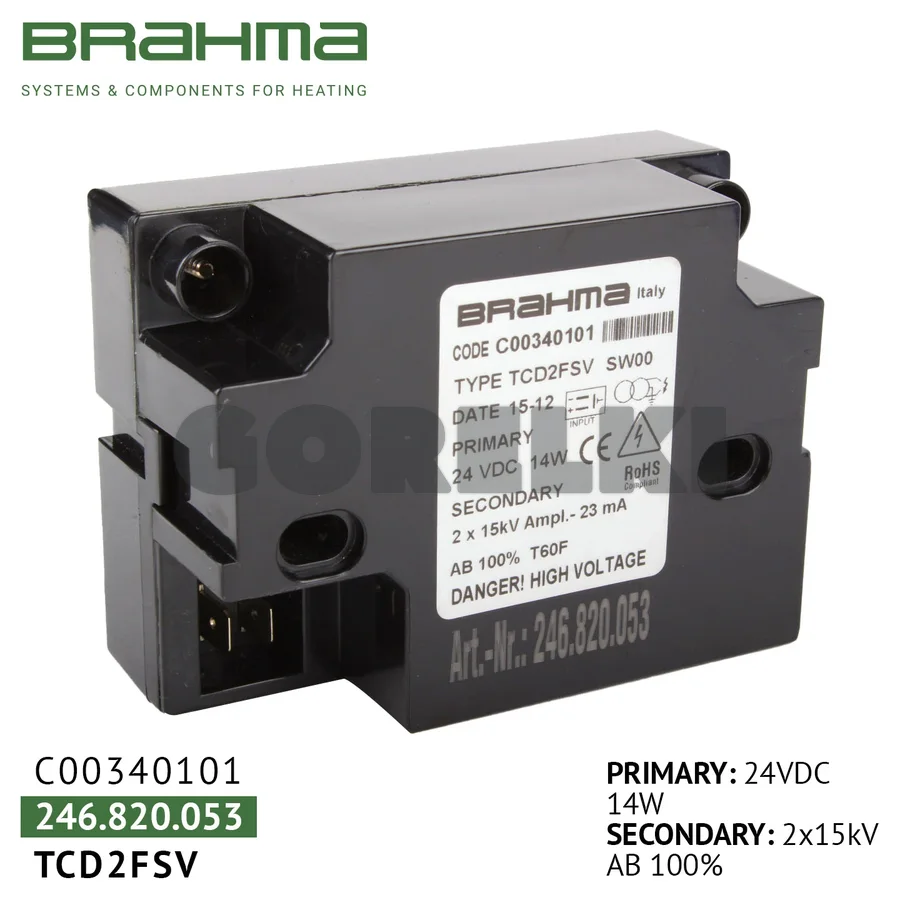 Трансформатор Brahma TCD2FSV C00340101