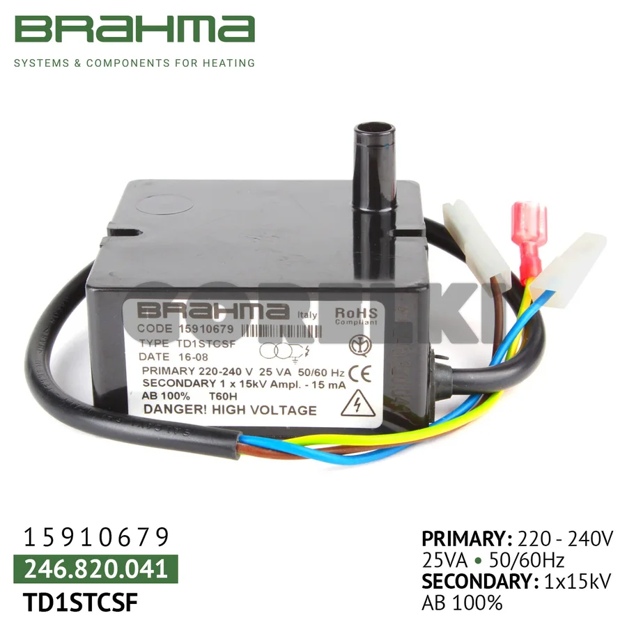 Трансформатор Brahma TD1STCSF 15910679