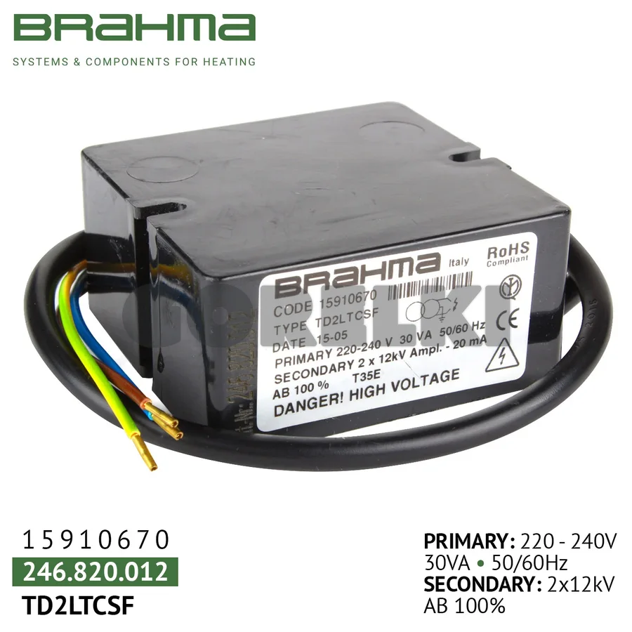 Трансформатор Brahma TD2LTCSF 15910670