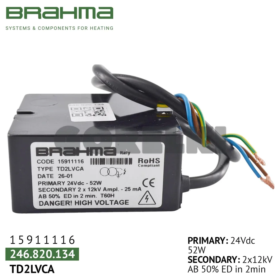 Трансформатор Brahma TD2LVCA 15911116