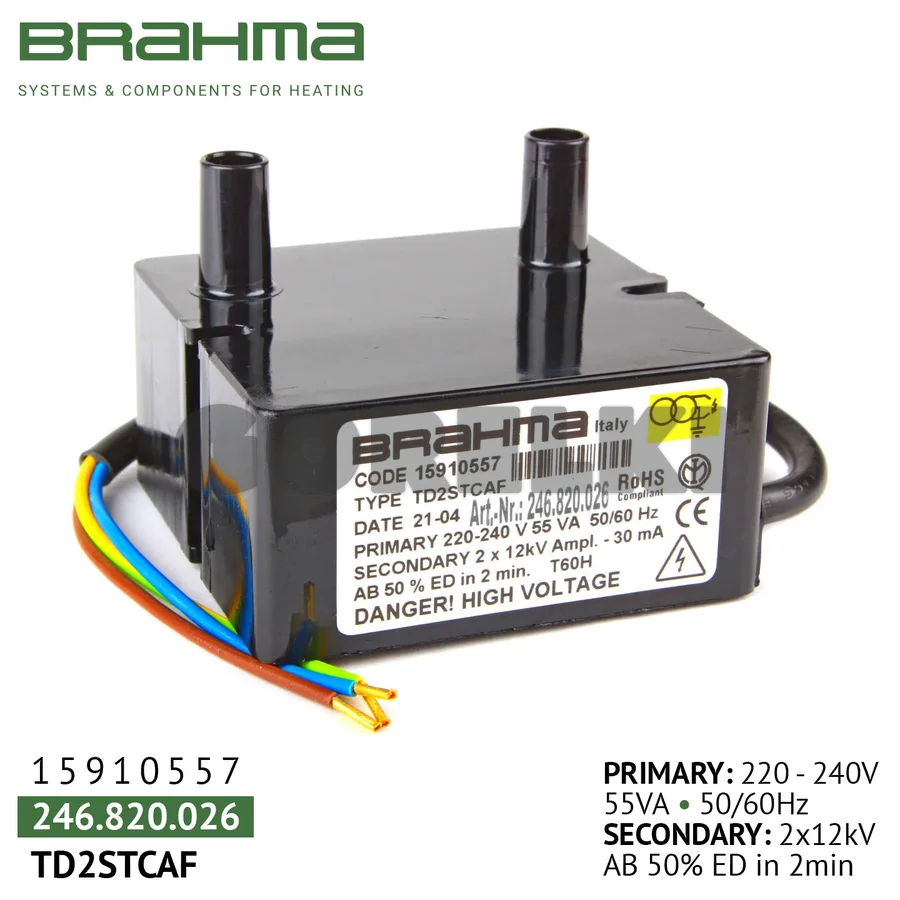Трансформатор Brahma TD2STCAF 15910557