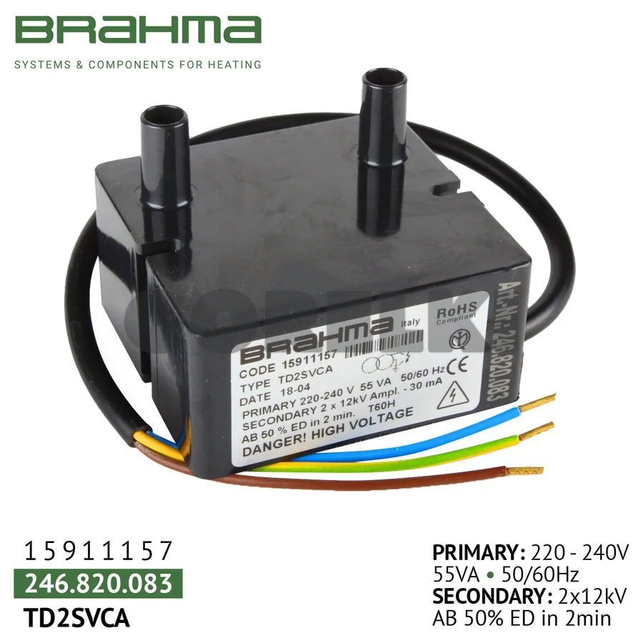 Трансформатор Brahma TD2SVCA 15911157