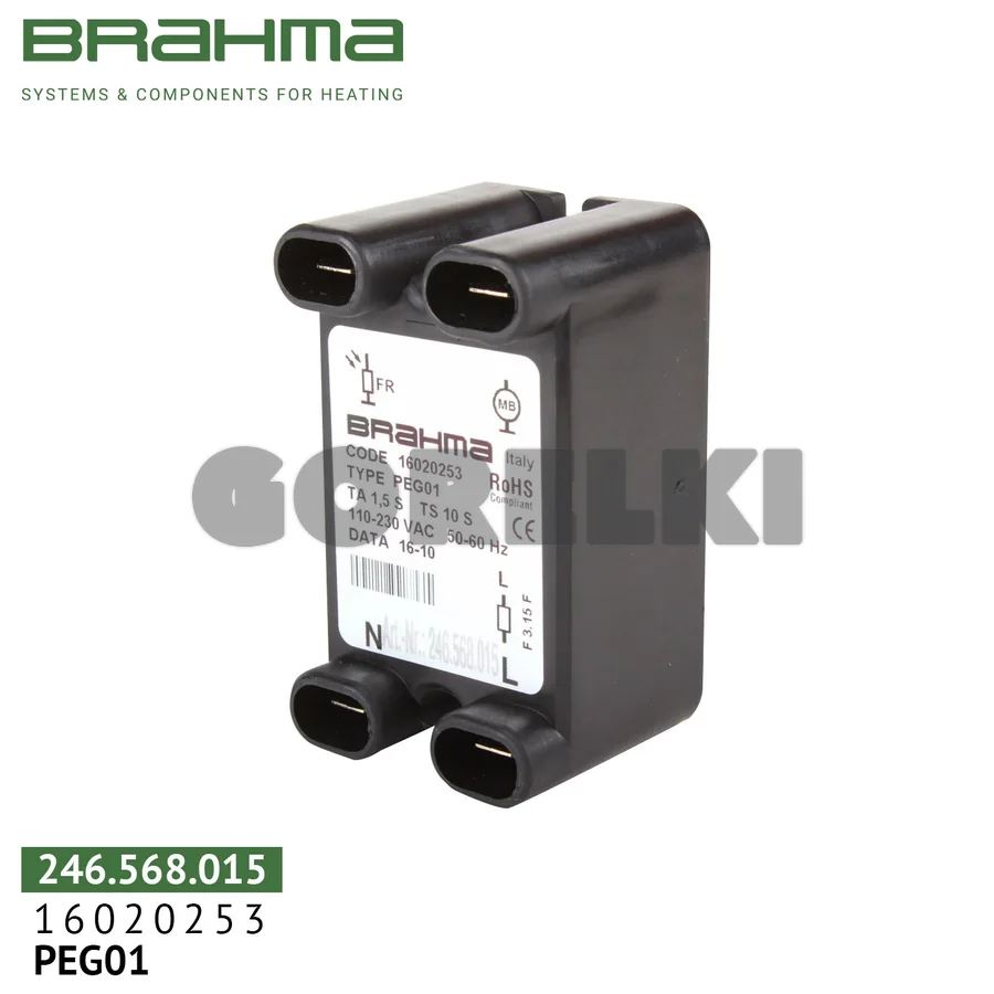Устройство контроля пламени Brahma PEG01 16020253