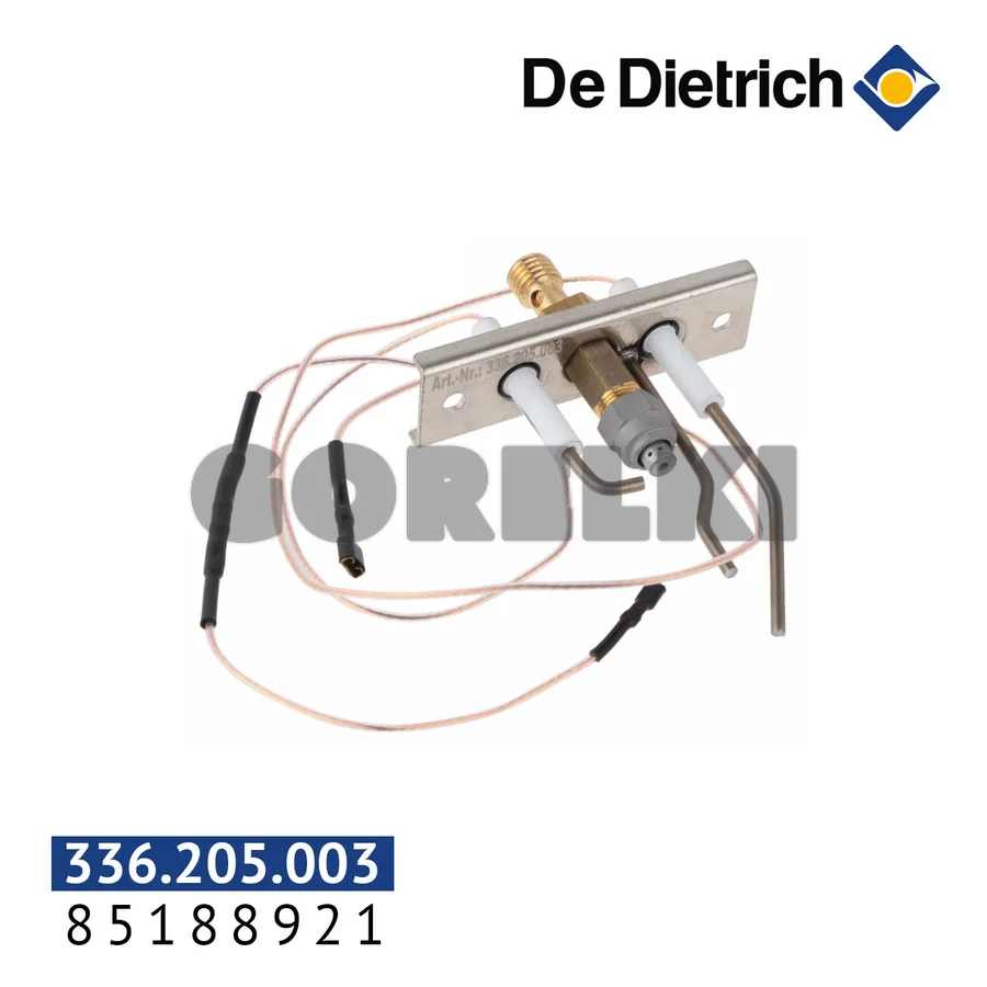 Запальная горелка De Dietrich 3-7-8-9-10 секционные котлы 85188921 для газового котла