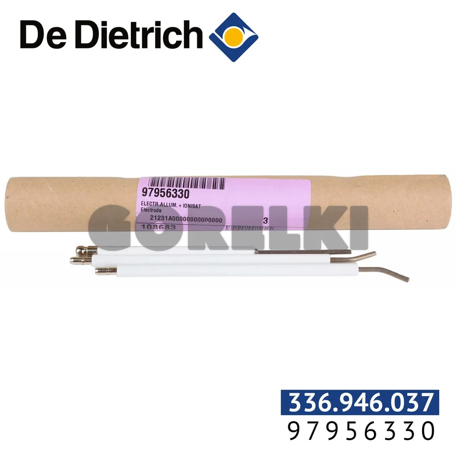 Запальные электроды De Dietrich и датчик ионизации 97956330 для газового котла