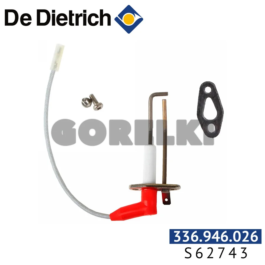 Запальный электрод De Dietrich S62743 для газового котла